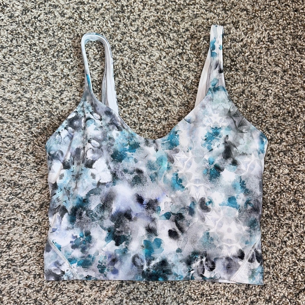 lululemon athletica Blue and Gray Camisole